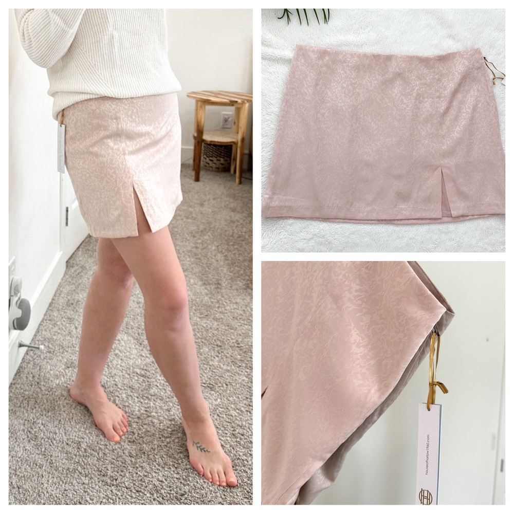 HOUSE OF HARLOW 1960 Pink Mini Skirt